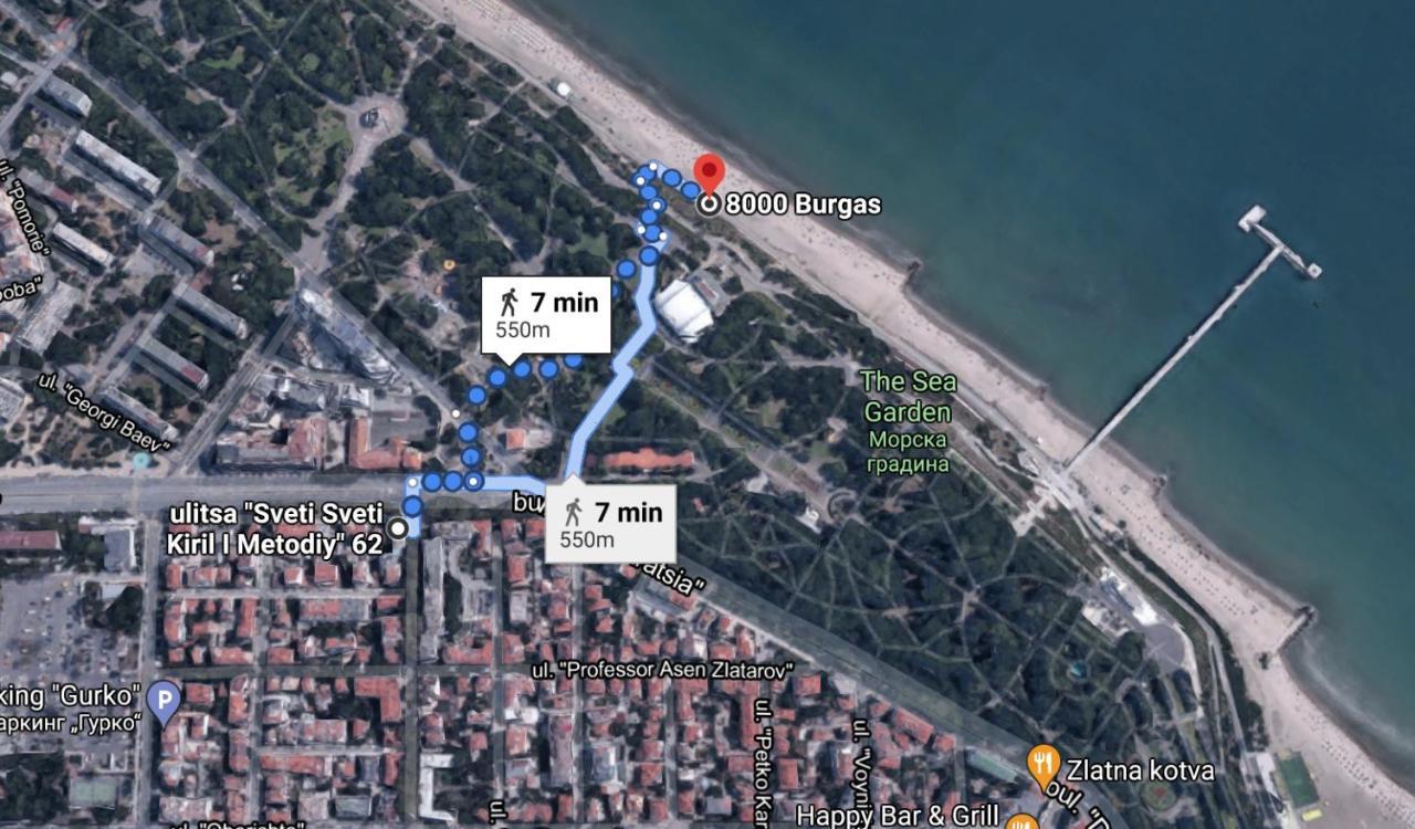Sea Garden One Bed Apartment Бургас Экстерьер фото